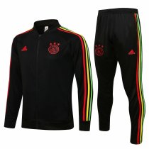Mens Ajax Jacket + Pants Training Suit Black 2021/22