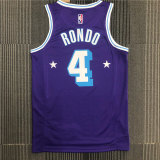Mens Los Angeles Lakers Nike Purple 2022 Swingman Jersey - City Edition