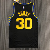 Mens Golden State Warriors Nike Black 2022 Swingman Jersey - City Edition