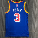 Mens Golden State Warriors Nike Blue Swingman Jersey - 75 Years Anniversary Edition