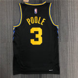 Mens Golden State Warriors Nike Black 2022 Swingman Jersey - City Edition