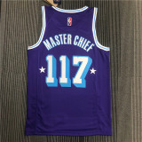 Mens Los Angeles Lakers Master Chief 117 Nike 2022 Swingman Jersey - City Edition