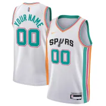 Mens San Antonio Spurs Nike White 2022 Swingman Jersey - City Edition