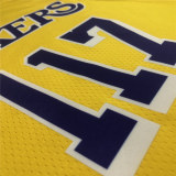 Mens Los Angeles Lakers Master Chief 117 Nike 2022 Swingman Jersey - City Edition