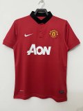 Mens Manchester United Retro Home Jersey 2013/14