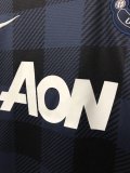 Mens Manchester United Retro Away Jersey 2013/14