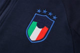 Mens Italy Hoodie Jacket + Pants Training Suit Royal 2021/22