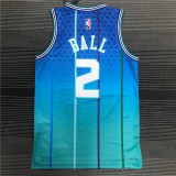 Mens Charlotte Hornets Jordan Brand Teal 2021/22 Swingman Jersey - City Edition