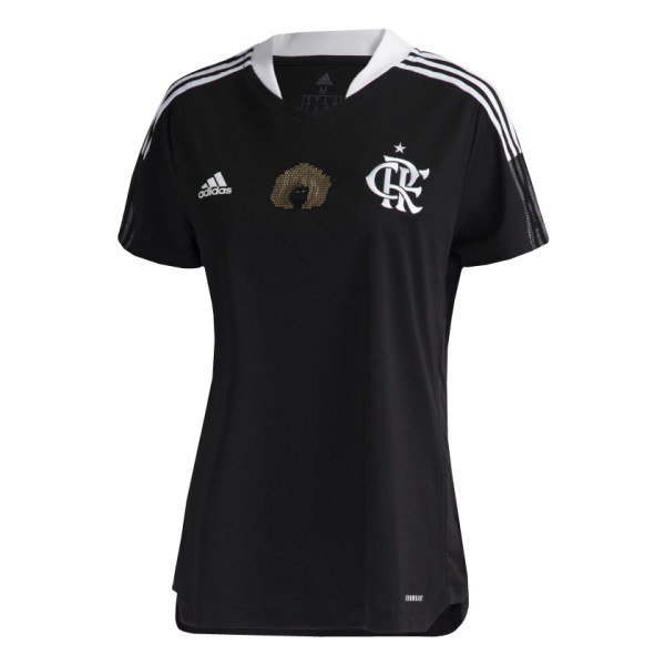 US$ 14.80 - Womens Flamengo Black Excellence Jersey 2021/22 - www ...
