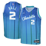 Mens Charlotte Hornets Jordan Brand Teal 2021/22 Swingman Jersey - City Edition