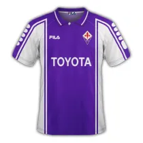 Mens ACF Fiorentina Retro Home Jersey 1999/2000