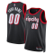 Mens Portland Trail Blazers Nike Black 2022 Swingman Jersey - City Edition