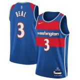 Mens Washington Wizards Nike Blue 2022 Swingman Jersey - City Edition