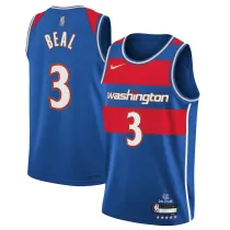 Mens Washington Wizards Nike Blue 2022 Swingman Jersey - City Edition