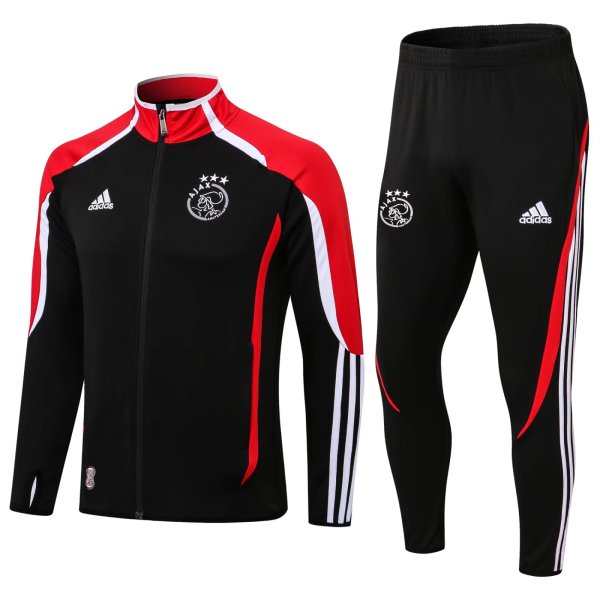 Mens Ajax Jacket + Pants Training Suit Teamgeist Black 2021/22