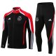 Mens Ajax Jacket + Pants Training Suit Teamgeist Black 2021/22
