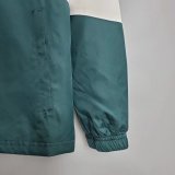 Mens Palmeiras  All Weather Windrunner Jacket White - Green 2022/23