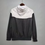 Mens Corinthians All Weather Windrunner Jacket White - Black 2022/23