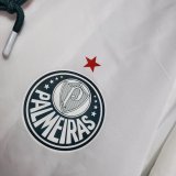 Mens Palmeiras  All Weather Windrunner Jacket White - Green 2022/23
