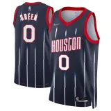 Mens Houston Rockets Moments Mixtape Nike Royal 2022 Swingman Jersey - City Edition