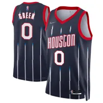 Mens Houston Rockets Moments Mixtape Nike Royal 2022 Swingman Jersey - City Edition
