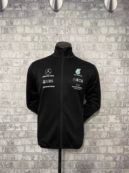 US$ 34.80 - Mens Mercedes-AMG Petronas 2022 Team Softshell Jacket Black ...