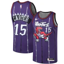 Mens Toronto Raptors Nike Purple 1995/96 Swingman Jersey - Hardwood Classics Edition