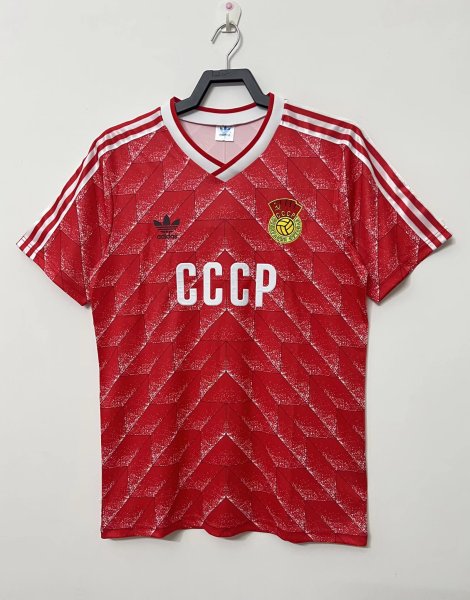 US$ 18.80 - Mens Soviet Union CCCP Retro Home Jersey 1988/89 - www ...