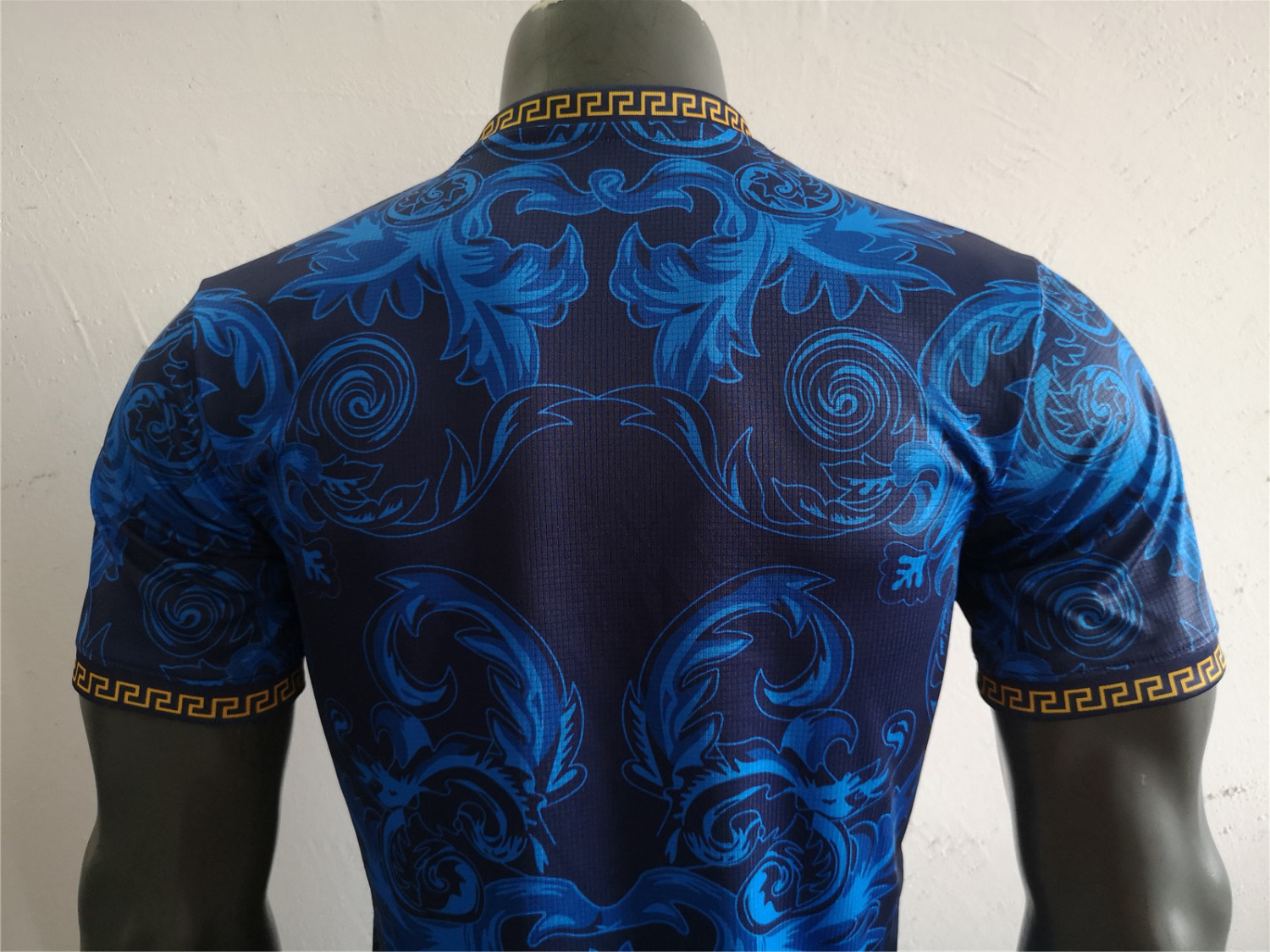US$ 18.80 - Mens Italy x Versace Special Edition Jersey Blue 2022 ...