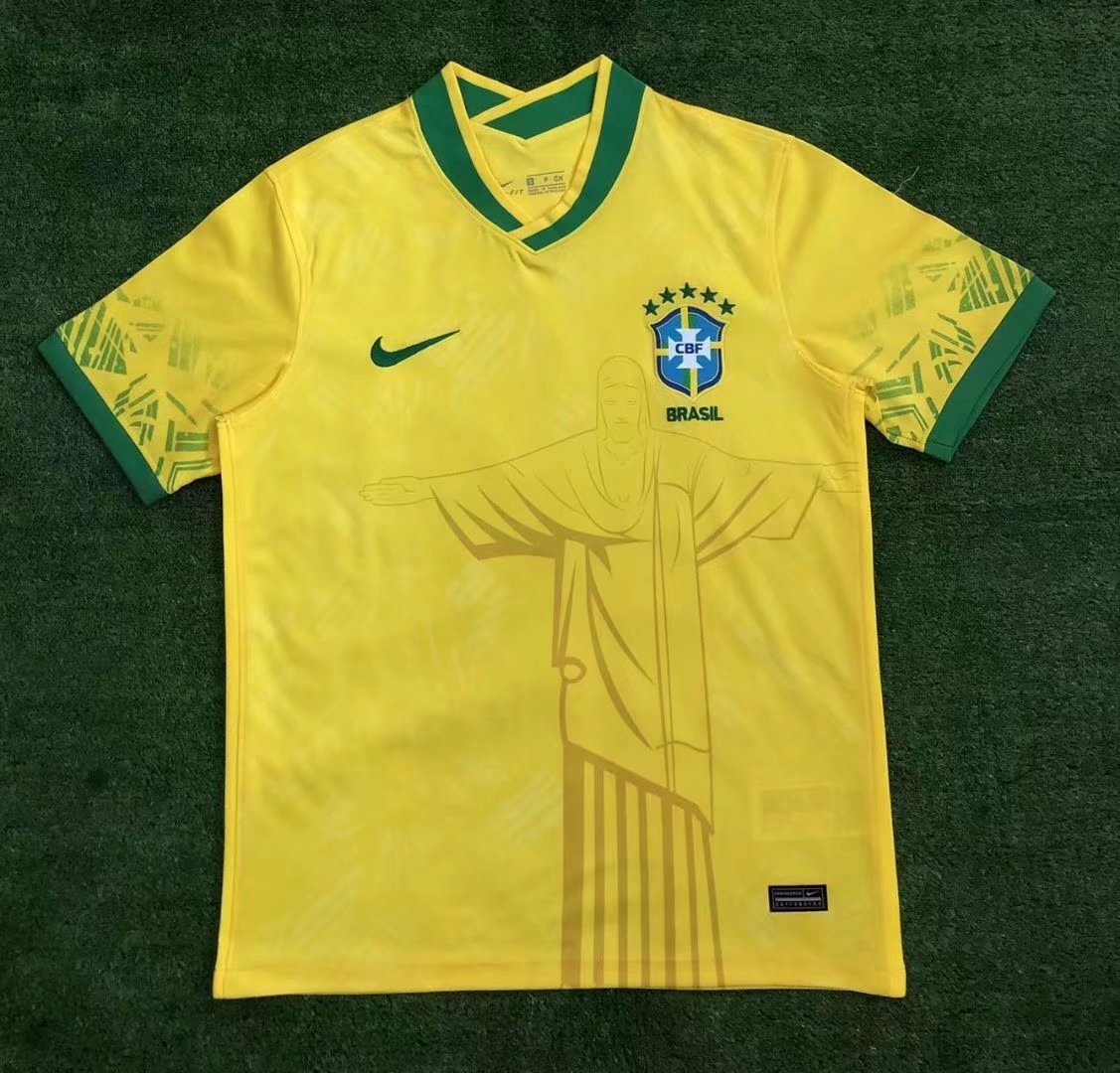 US$ 16.80 - Mens Brazil Special Edition Jersey Yellow 2022 - www ...