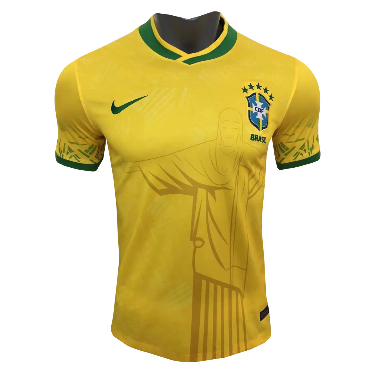 US 16.80 Mens Brazil Special Edition Jersey Yellow 2022 www