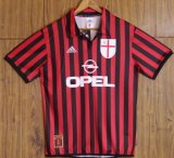 Mens AC Milan Retro Home Jersey 1999/2000