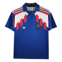 Mens France Away Retro Jersey 1988/90