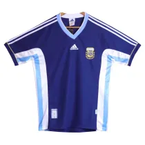 Mens Argentina Retro Away Jersey 1998