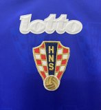 Mens Croatia Retro Away Jersey 1998