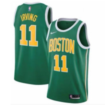Mens Boston Celtics Nike Black 2018/19 Swingman Jersey - City Edition