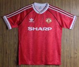 Mens Manchester United Retro Home Jersey 1990-1992