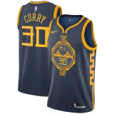 Mens Golden State Warriors Nike Navy 2018/19 Swingman Jersey - City Edition