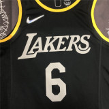 Mens Los Angeles Lakers Nike Black 2022 MVP Swingman Jersey - Select Series