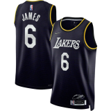 Mens Los Angeles Lakers Nike Black 2022 MVP Swingman Jersey - Select Series