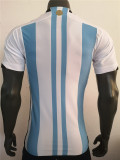 Mens Argentina Home Jersey FIFA World Cup Qatar 2022 - Match
