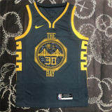 Mens Golden State Warriors Nike Navy 2018/19 Swingman Jersey - City Edition