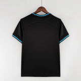 Mens Brazil Short Training Jersey Black 2022