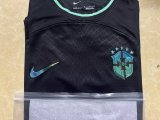 Mens Brazil Short Training Jersey Black 2022