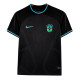 Mens Brazil Short Training Jersey Black 2022