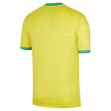 Mens Brazil Home Jersey FIFA World Cup Qatar 2022