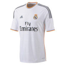 Mens Real Madrid Retro Home Jersey 2013/14