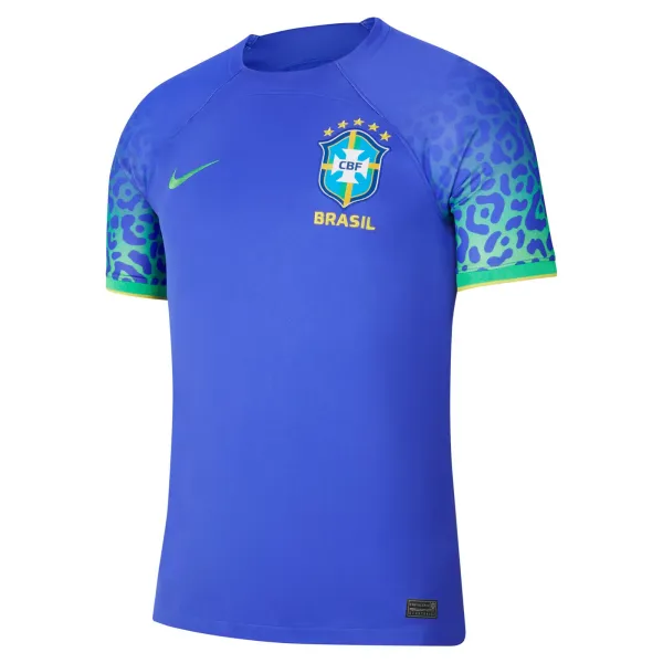 Mens Brazil Away Jersey FIFA World Cup Qatar 2022