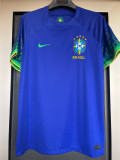 Mens Brazil Away Jersey FIFA World Cup Qatar 2022