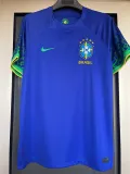 Mens Brazil Away Jersey FIFA World Cup Qatar 2022